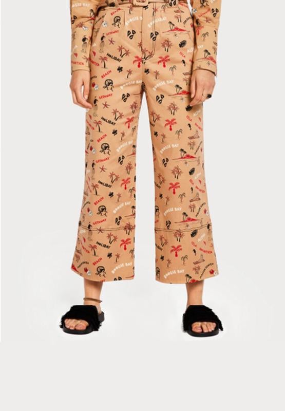 Брюки женские Scotch & Soda XS Бежевый (149954b31)