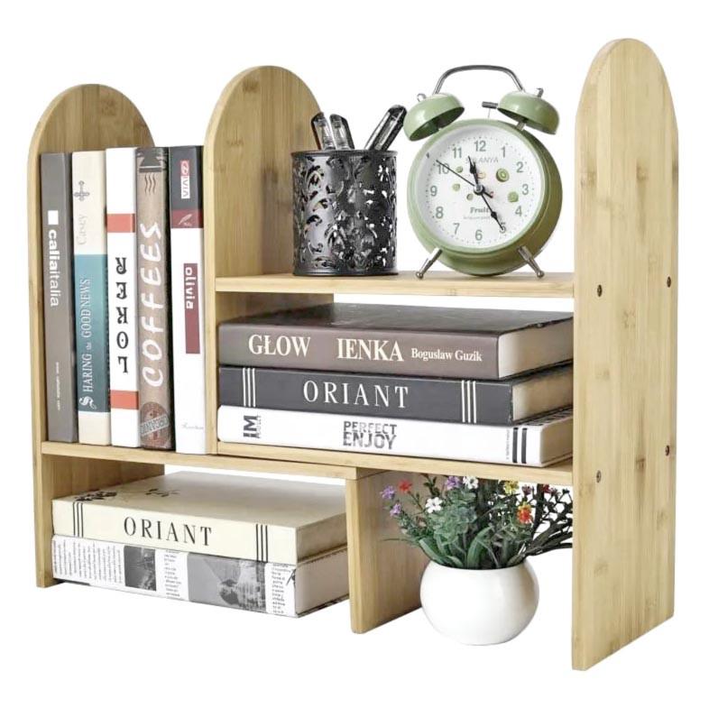 Полка-надстройка настольная из дерева Дотори бланже (АКД-000301)