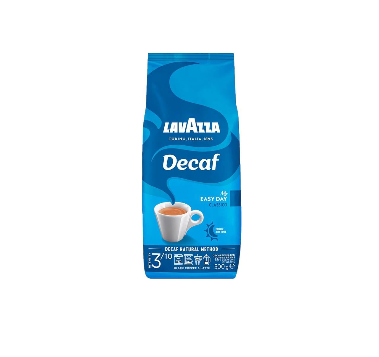 Кофе в зернах Lavazza DEK Classico без кофеина 500 г (2015208649)