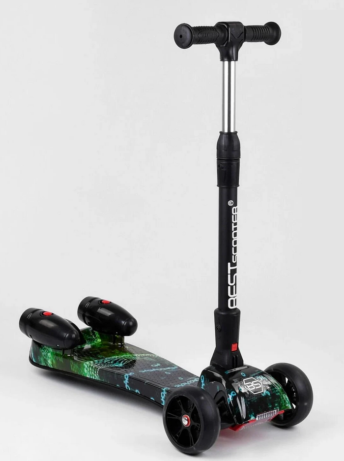 Самокат Best Scooter Maxi 65628 Черный