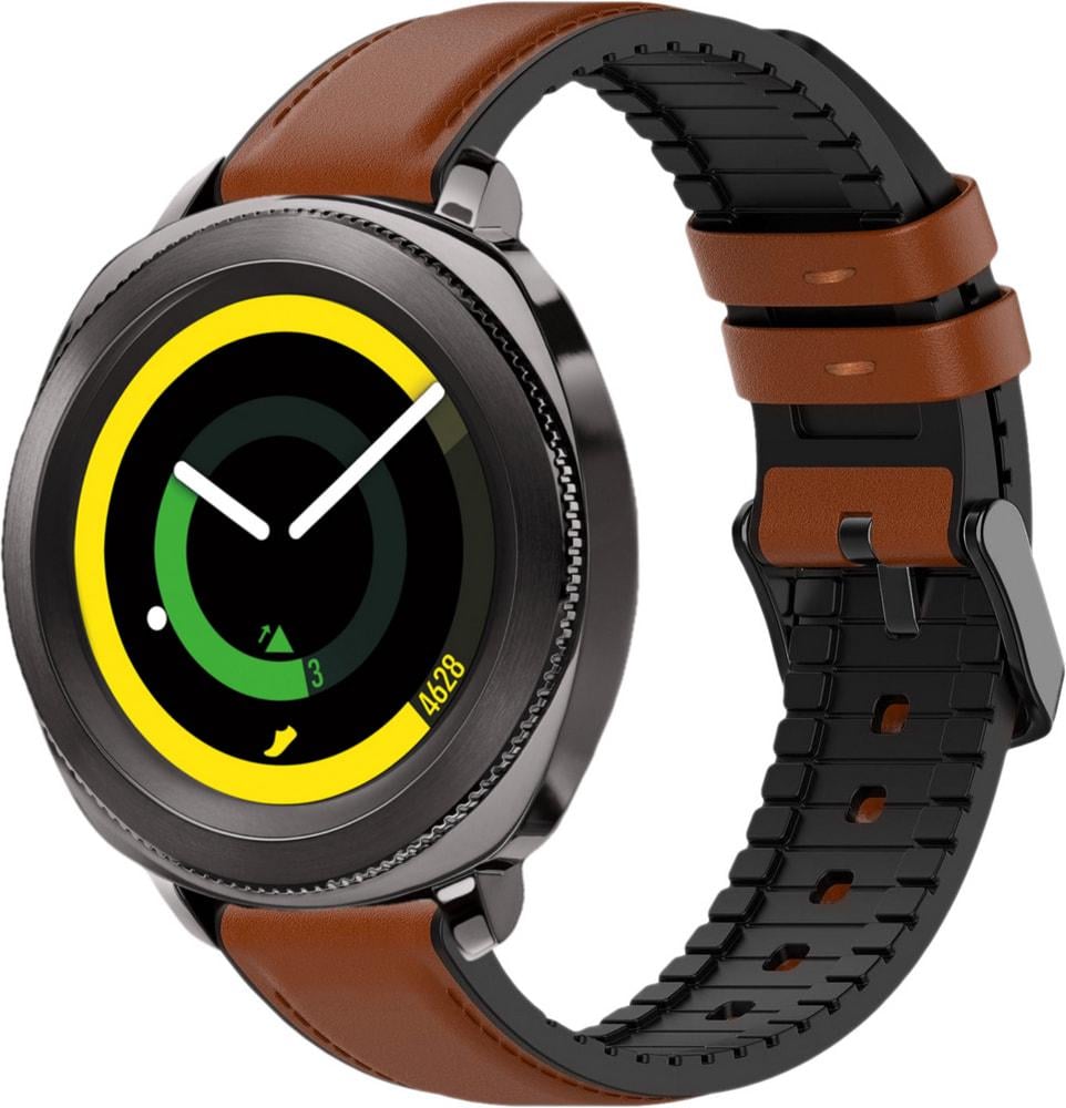Ремінець шкіряний Tamyx для Samsung Gear Sport Brown (31590-30) Ремінець шкіряний Tamyx для Samsung Gear Sport Brown (31590-30)