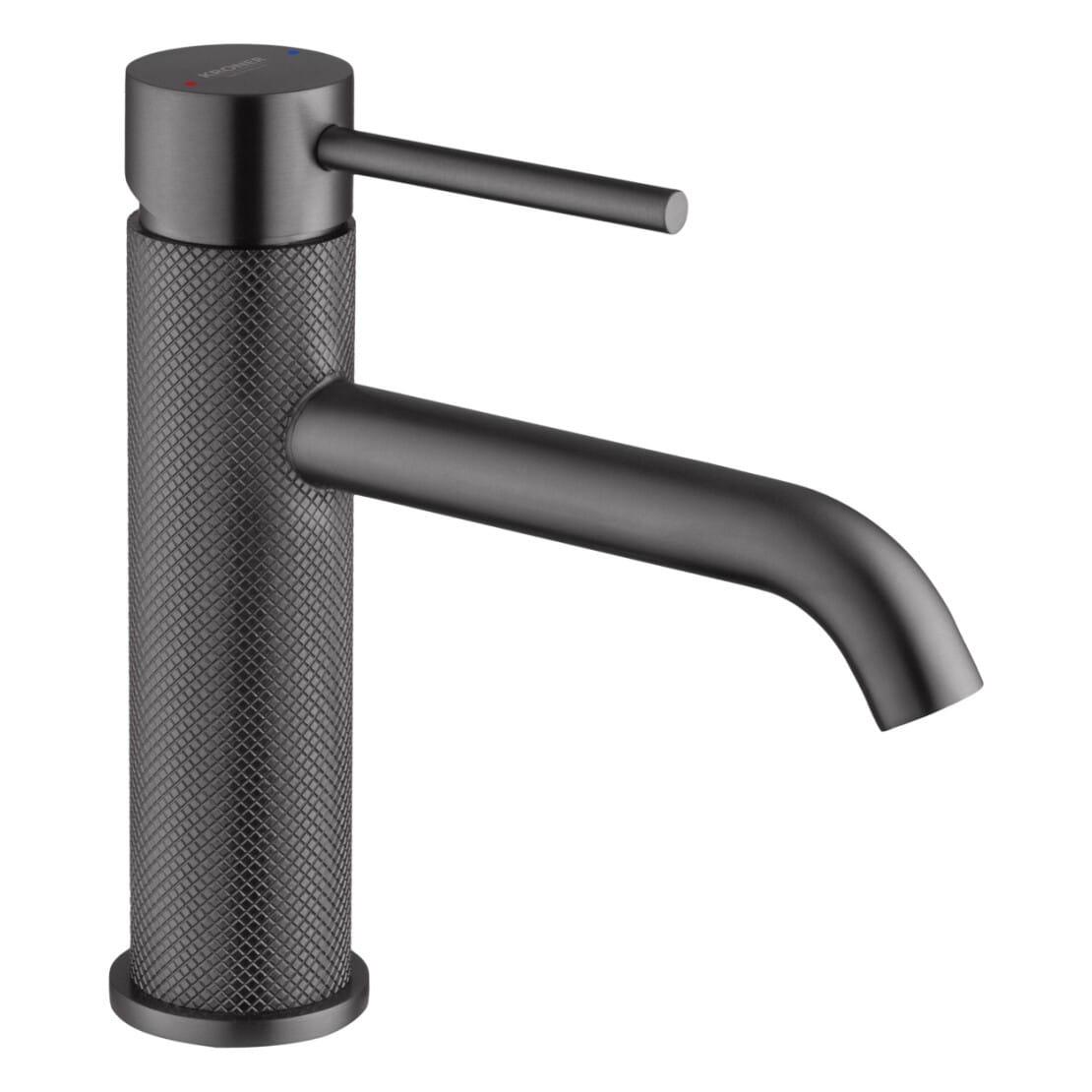 Змішувач для раковини Kroner KRP Edelstahl Berg GRP010 одноважільний Графіт матовий (CV035597)