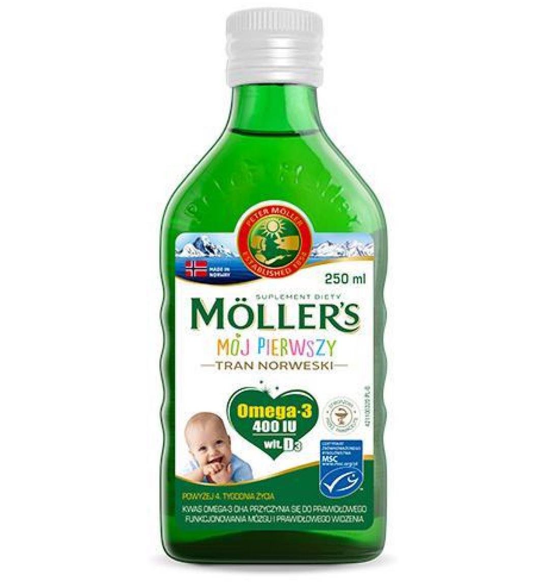 Витамины Mollers Tran omega 3 250 мл (15174847)