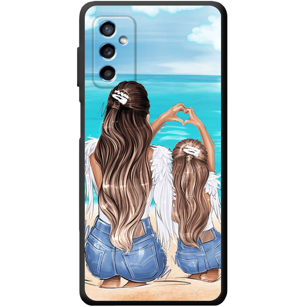 Чехол BoxFace Samsung Galaxy M52 (M526) Family Vacation Черный силикон (43657-up2380-43763)