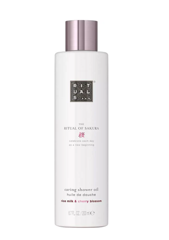 Масло для душа RITUALS The Ritual Of Sakura с маслом сладкого миндаля и ароматом цветения вишн 200 мл (54906)