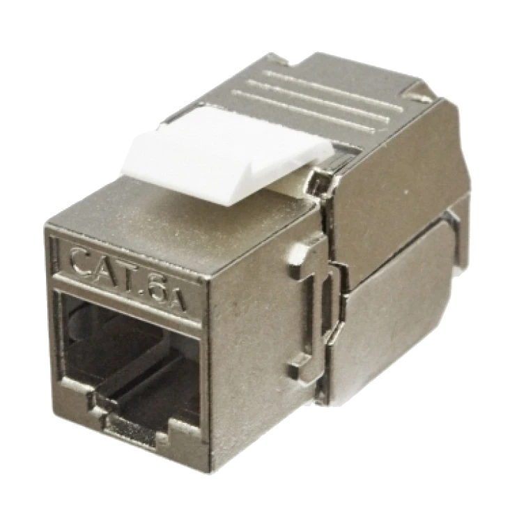 Модуль KeyStone RJ45 STP Slim LW LW-KJ6A-03-C6A категорія 6a (3009558143) Модуль KeyStone RJ45 STP Slim LW LW-KJ6A-03-C6A категорія 6a (3009558143)