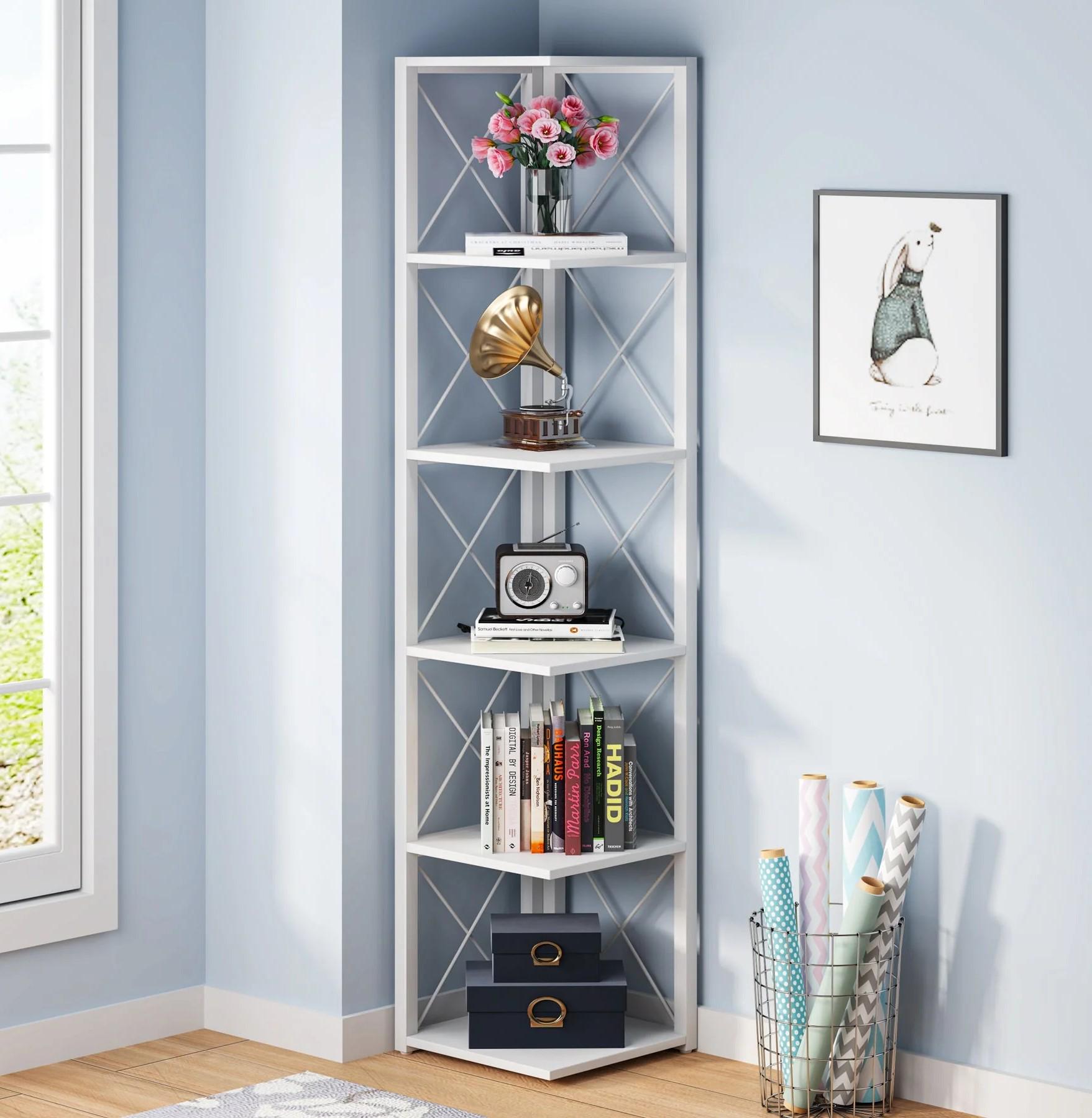 Стелаж кутовий Etagere 6-ярусний (F1850-1)