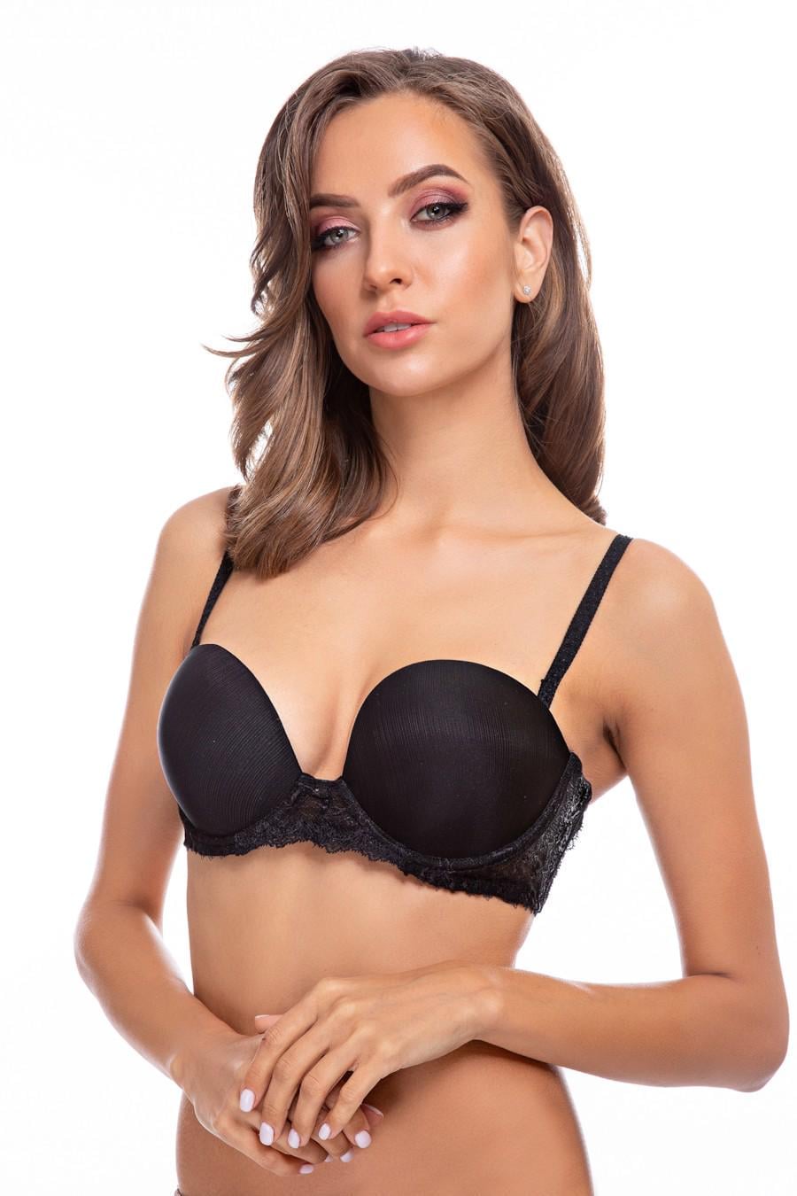 Бюстгальтер push-up двойной Orkide 65B Черный (64894) Бюстгальтер push-up двойной Orkide 65B Черный (64894)