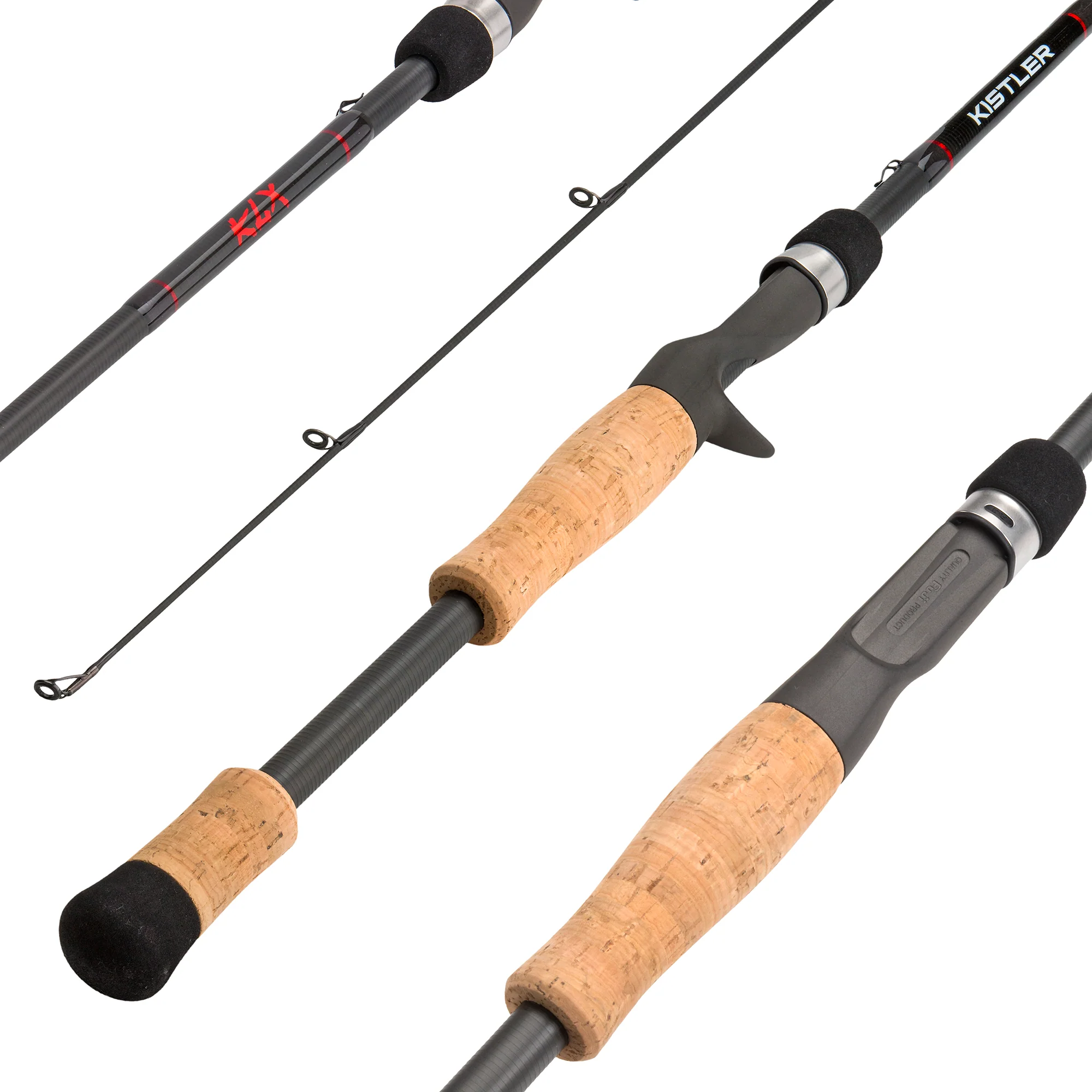 Удилище спиннинговое одночастное Kistler KLX Spinning Rod 2,29 м 1-10 г Moderate-Fast (KLXSP761ML) - фото 9