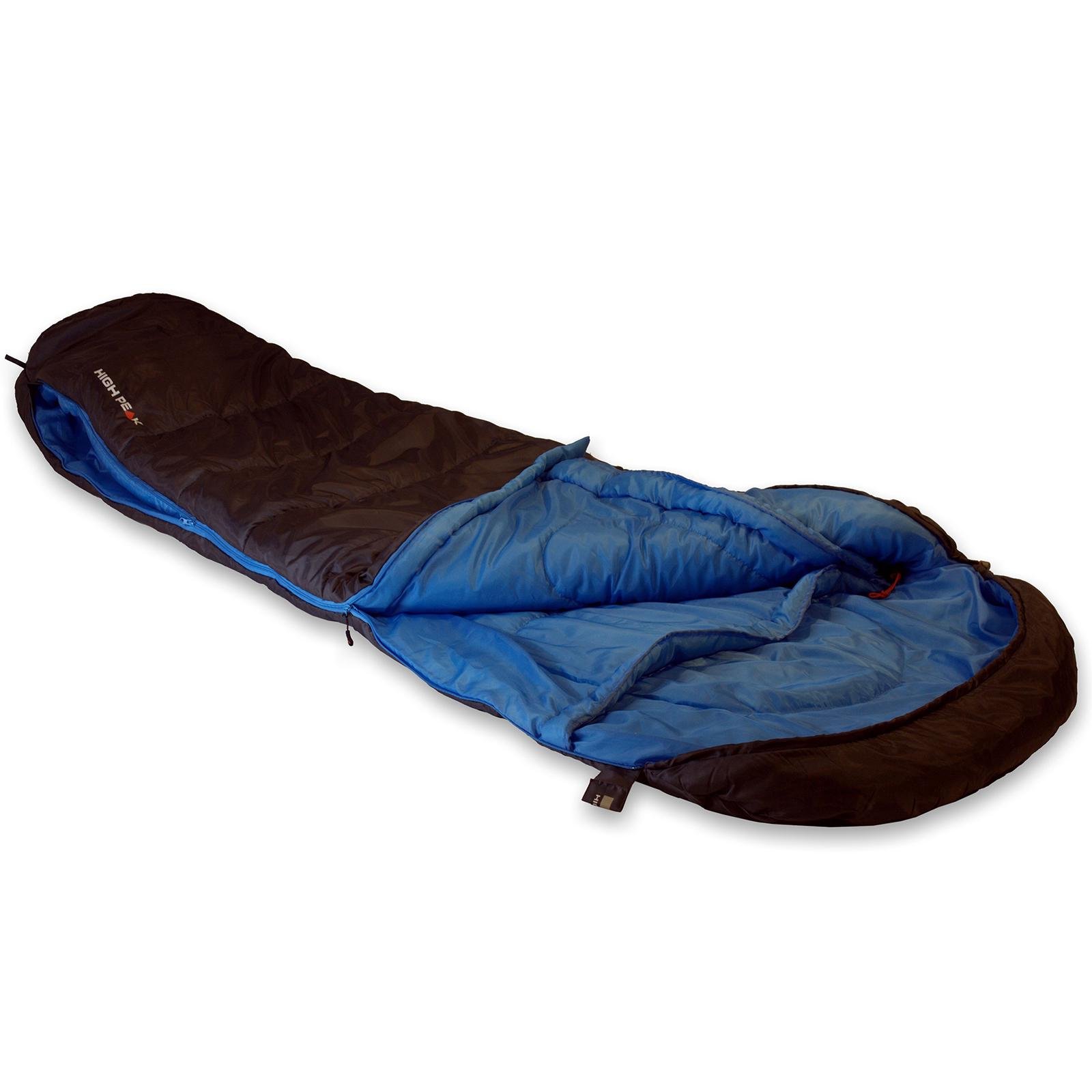 Спальний мішок High Peak TR 300 left Anthra/Blue (23065)