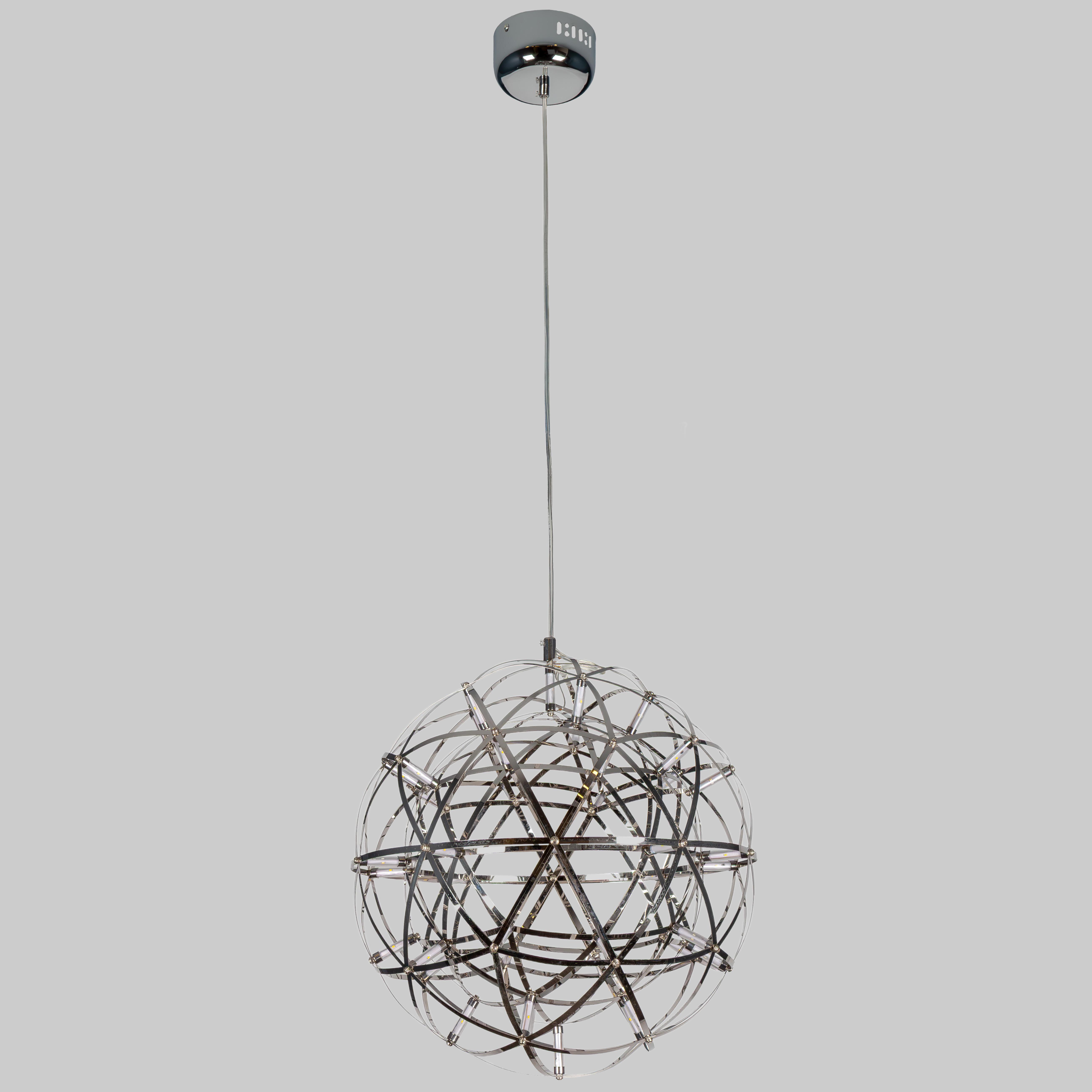 Люстра дизайнерська Sparkle 12W 40 см Срібний (92-D1152-42 (400))