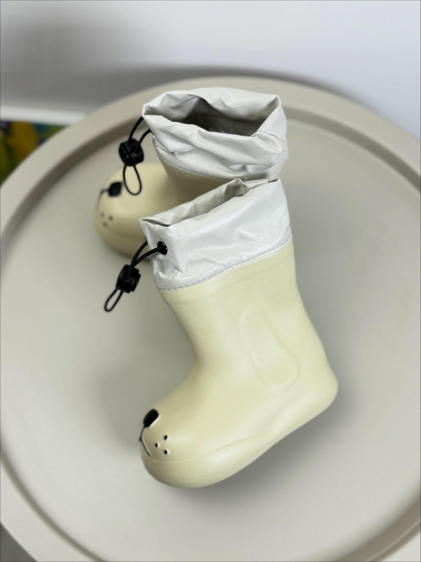 Сапоги детские резиновые 1628 р. 27 Бежевый (30307501)