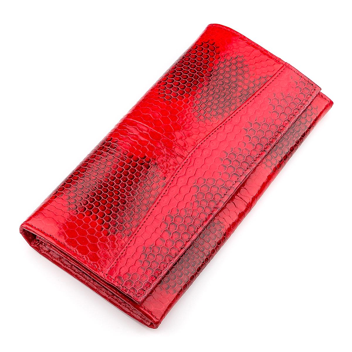 Кошелек женский Sea Snake leather 18278 кожа Красный