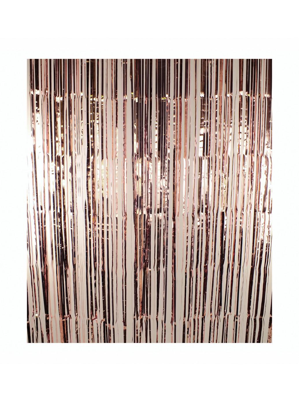 Штора Дощ фольга (19-105Peache)