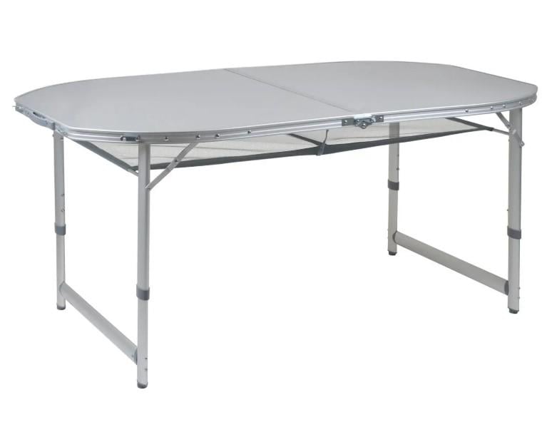 Стол туристический Bo-Camp Premium Oval 150x80 см Grey (1404405)