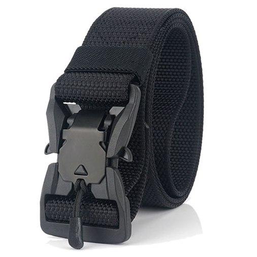Ремень мужской Tactical Belt 140х3,8 см Черный