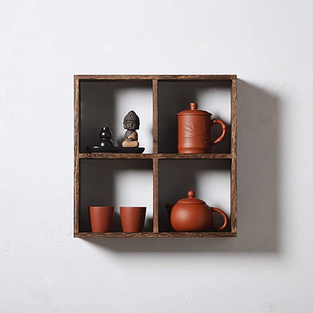 Полка настенная из дерева Сантек 1 Капучино (НСП-109609)