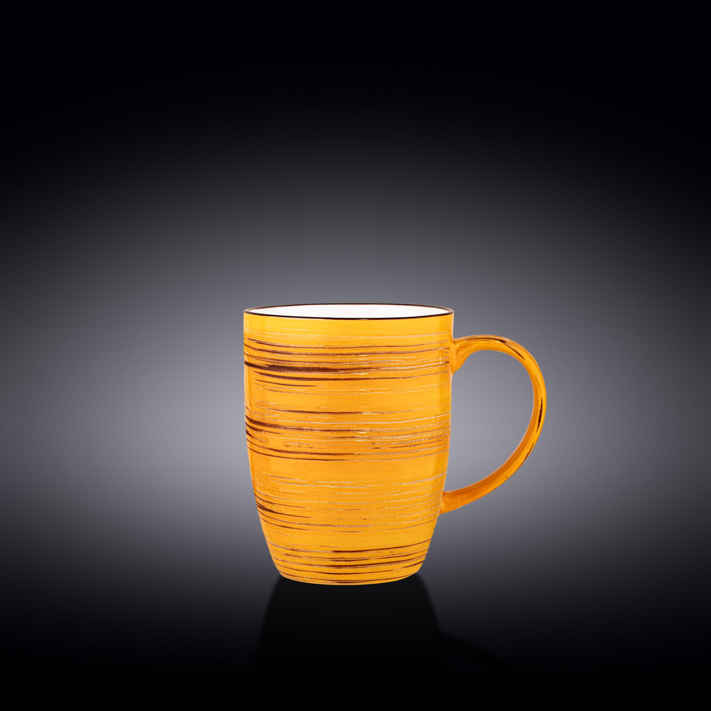 Чашка Wilmax Spiral Yellow 460 мл (WLMX-669437)
