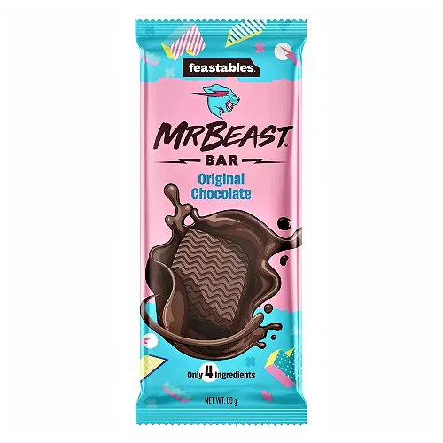 Шоколад Feastables MrBeast Chocolate Bars 60 г (fdvdfs)