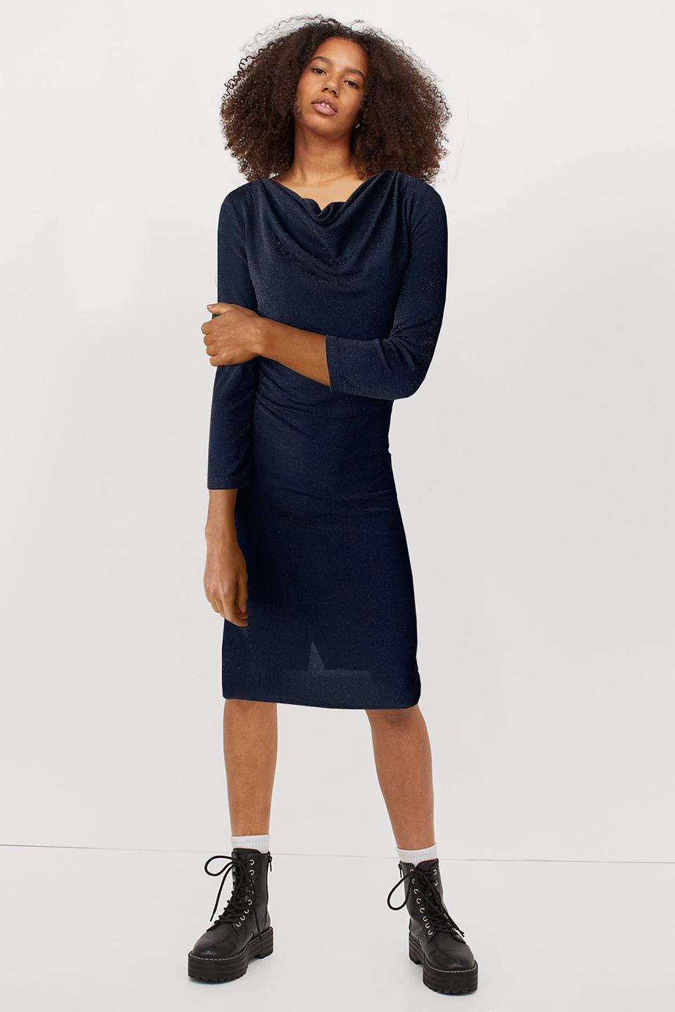 Платье H&M M Черный (810334b39)