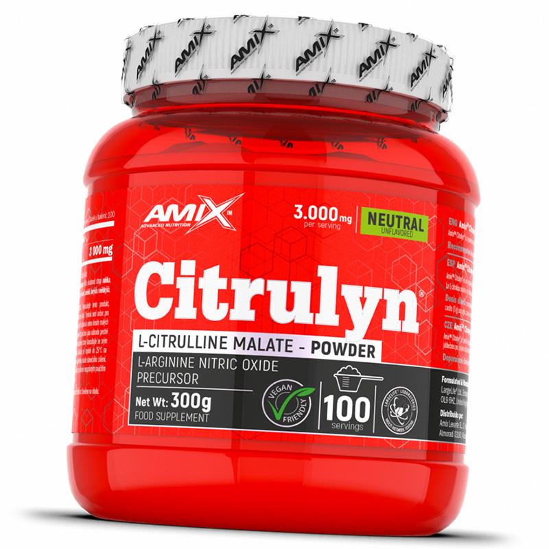 Аминокислота L-цитруллин малат Amix Nutrition Citrulyn Powder 300 г Безвкусица (27135019)