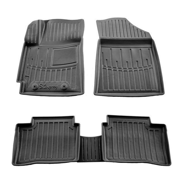 Килимки в салон з бортами Stingray для Hyundai i10 AC3 2019- рр. (5009385)