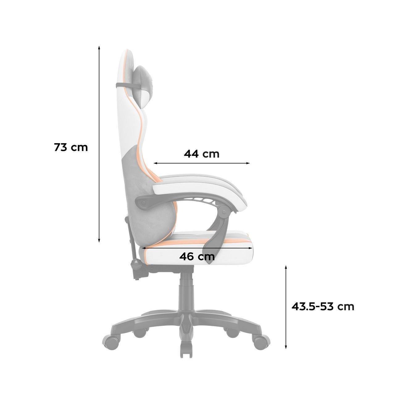 Комп'ютерне крісло Huzaro Force 2.7 тканина Grey (Force 2.7 Grey ) - фото 8 Комп'ютерне крісло Huzaro Force 2.7 тканина Grey (Force 2.7 Grey ) - фото 8