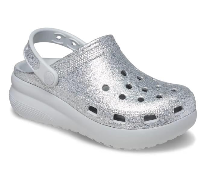 Сабо с блестками Crocs Cutie Crush Glitter р. C13/EUR 30-31 Shimmer (9397582) - фото 3