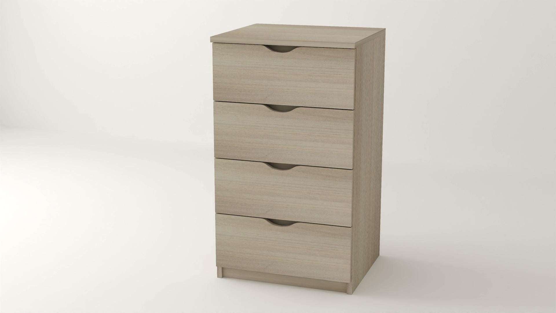 Комод Алекса ВК-40 60х45х87 см Дуб шамони светлый