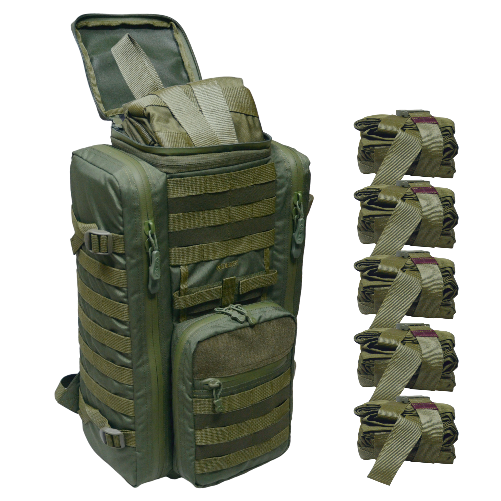 Рюкзак боевого медика Derby MultiPack Хаки (2553969601) Рюкзак боевого медика Derby MultiPack Хаки (2553969601)