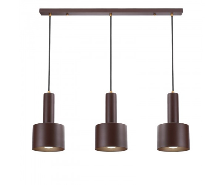 Світильник на планці Plafond-T-3 Nude Japandi collection Brown (PL-NC0003-3/BROWN)