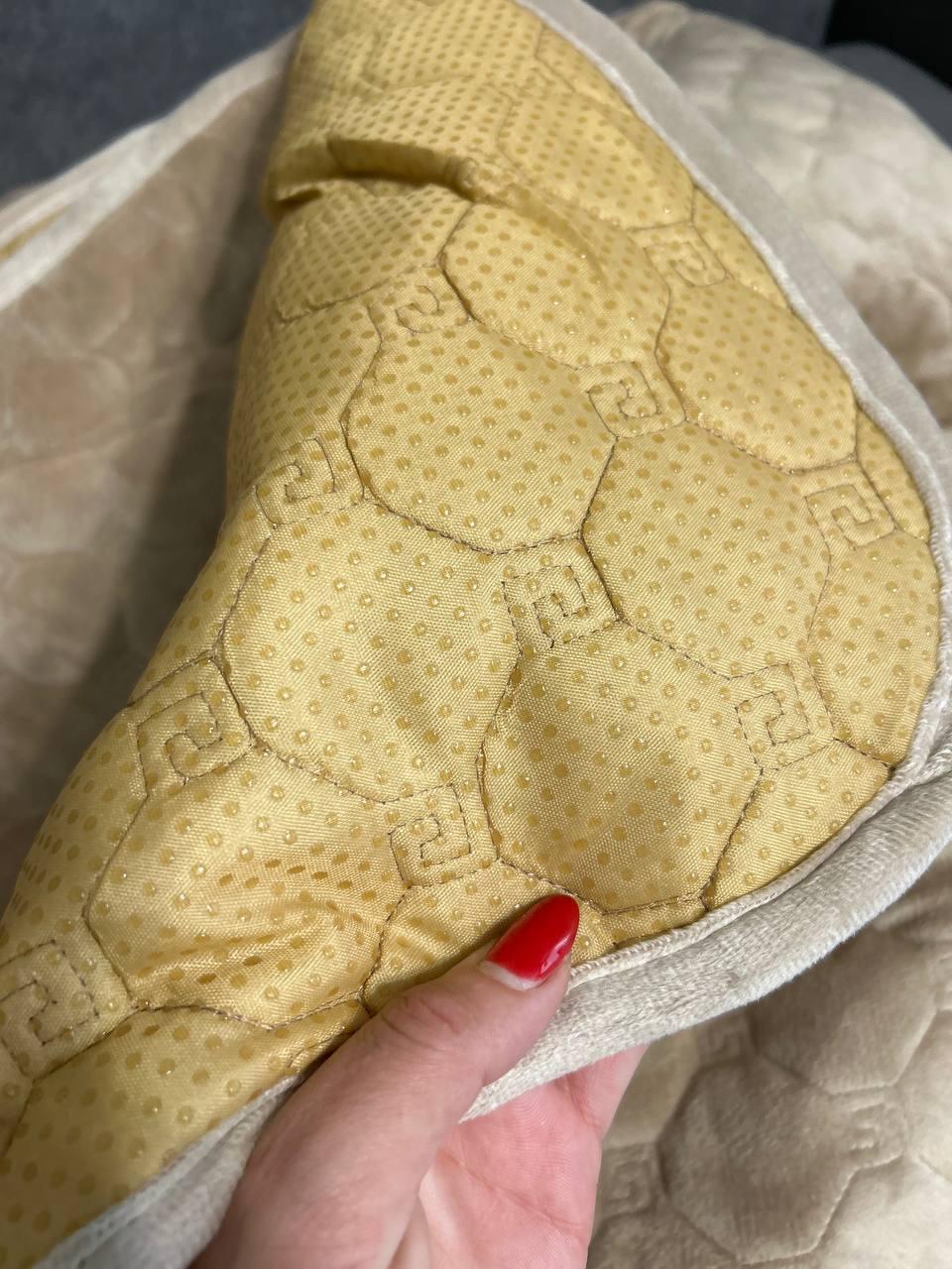 Накидки на диван та крісла велюрові Бежевий (П4К-1102) - фото 5 Накидки на диван та крісла велюрові Бежевий (П4К-1102) - фото 5