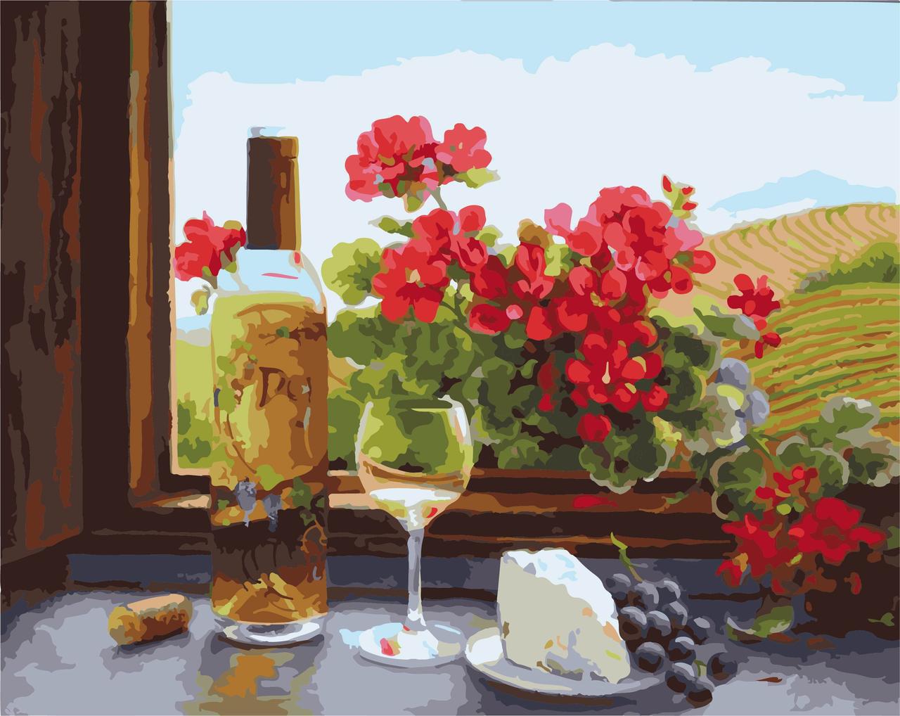 Картина по номерам Идейка Французский полдень 40x50 см (skl-КНО2205)