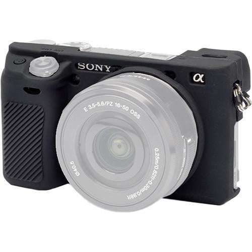 Чехол защитный силиконовый для фотоаппаратов Sony A6300 A6400 Черный