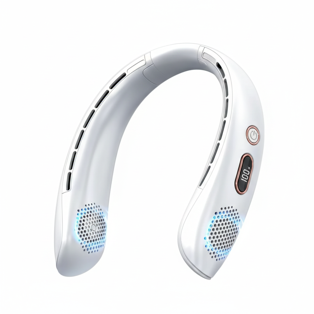 Вентилятор портативний безлопатевий на шию VEKK (7/581)