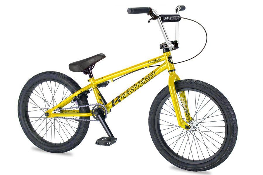 Велосипед BMX Eastern Lowdown 20 Yellow/Chrome (UCI635ABE339854.422A)