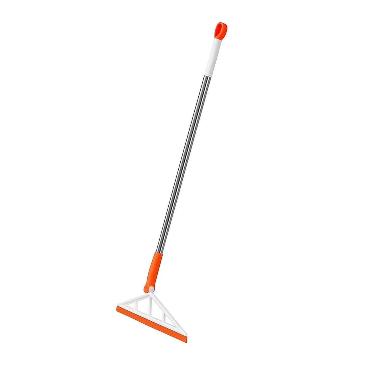 Швабра-скребок силиконовая для пола и окон телескопическая ручка (e1f4857b)
