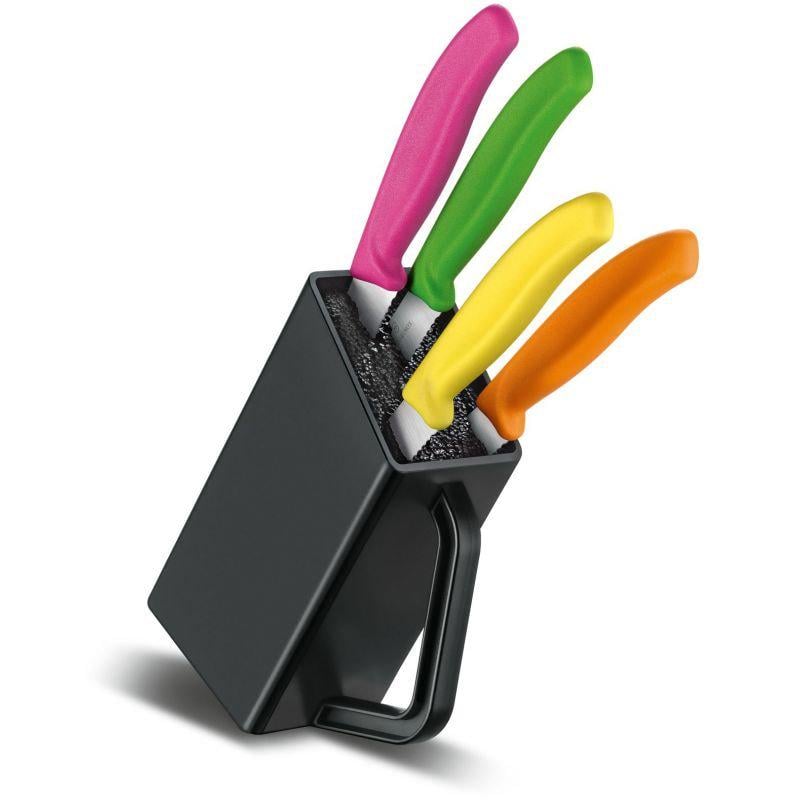 Набір ножів Victorinox Swiss Classic Steak and Pizza Knife Block 6.7126.4 4 шт. (58-79-Vx67126.4)