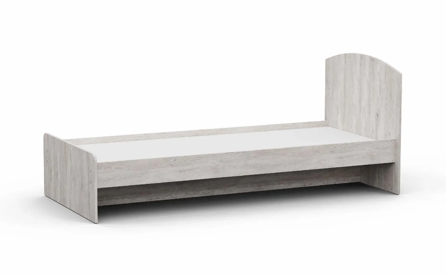 Ліжко односпальне Kontinent L-1 80х190 см Самоа Димчастий (85737039)