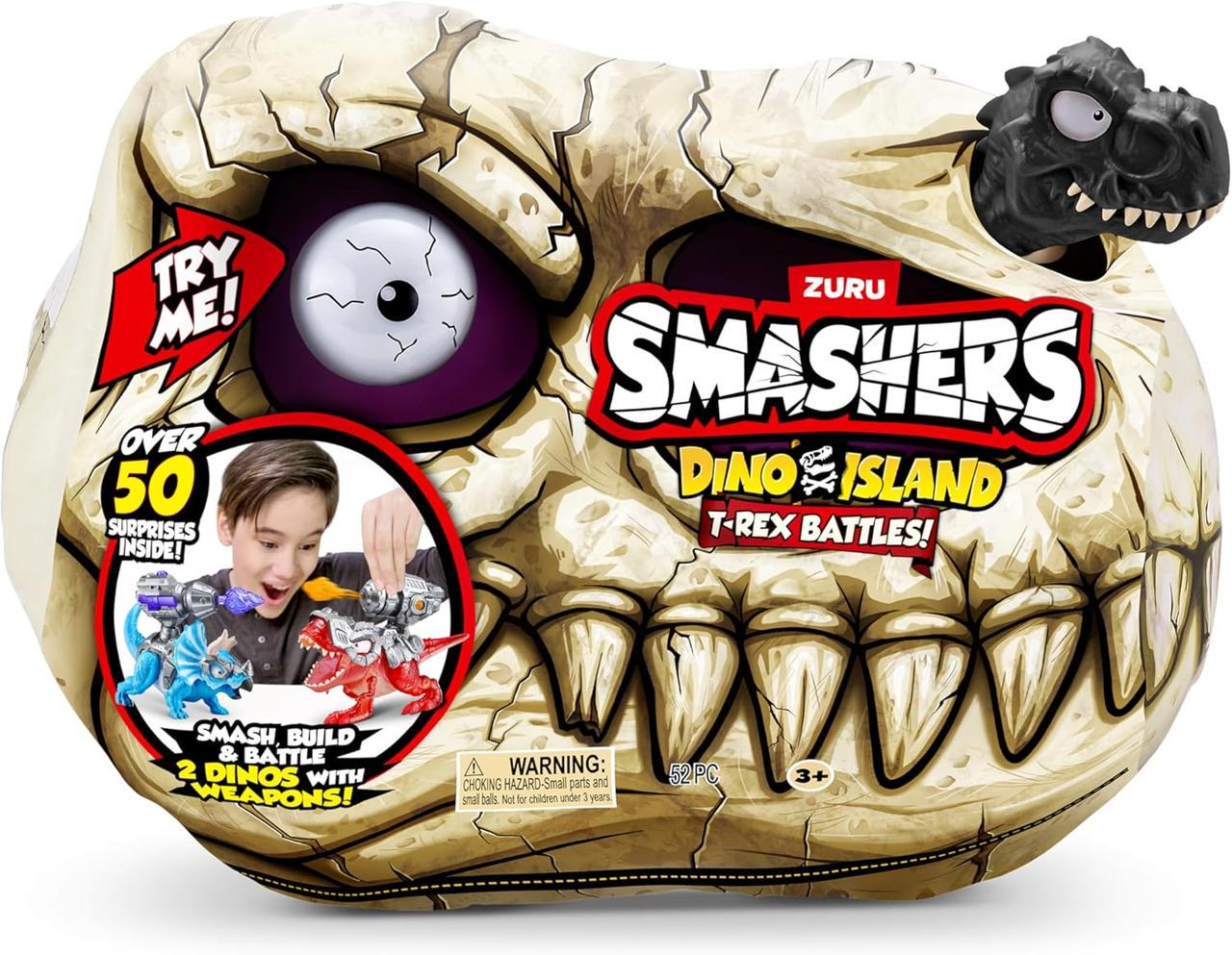 Игровой набор Smashers Dino Island Black ZURU 74102B (28749842) Игровой набор Smashers Dino Island Black ZURU 74102B (28749842)