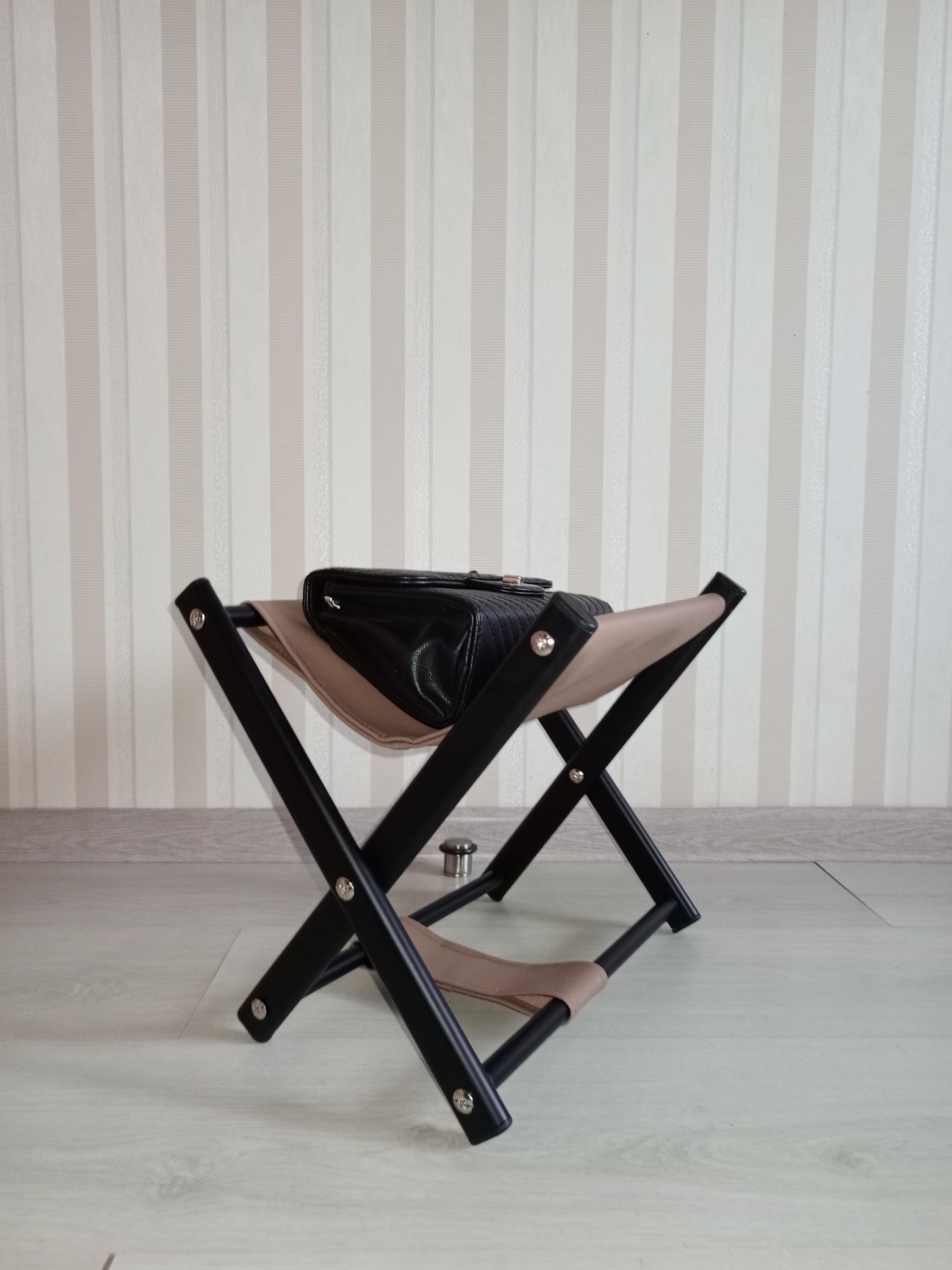 Підставка для сумки висота 31 см Капучино/Чорний - фото 2