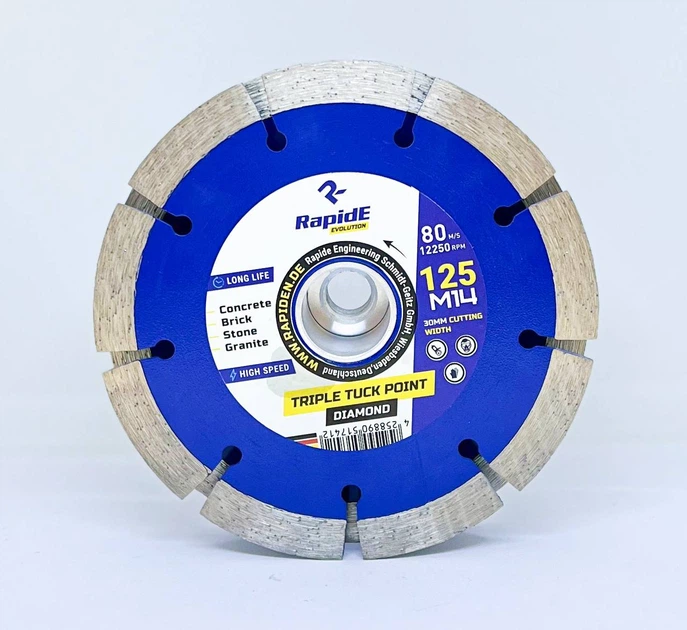 Диск алмазний RapidE DUAL TUCK POINT 125 мм Диск алмазний RapidE DUAL TUCK POINT 125 мм