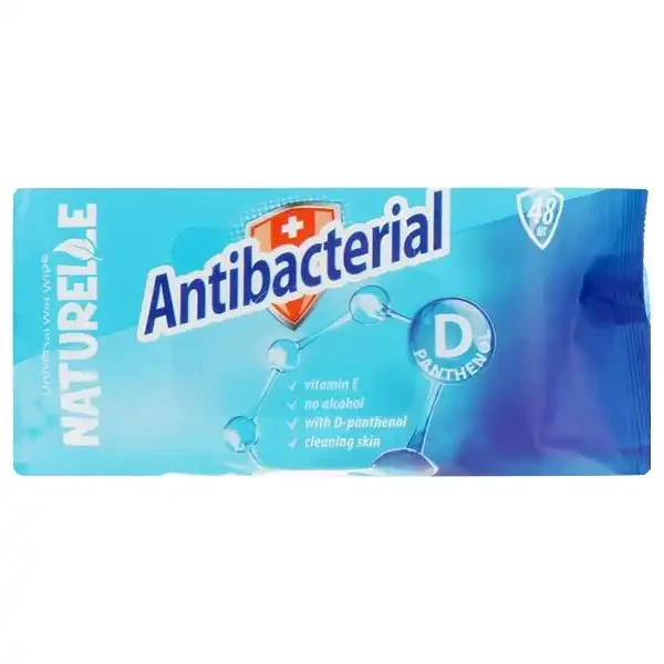 Вологі серветки Narurelle antibacterial D-pantonol 48 шт. (2313759819)