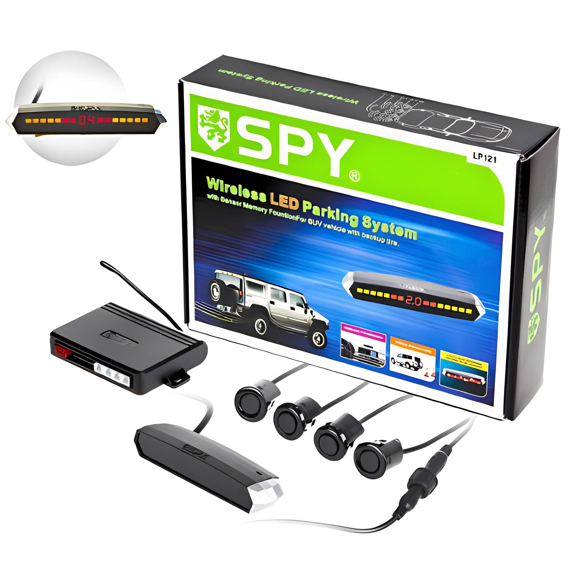 Парктроник SPY LP-121 LED 4 датчика18 мм Black (00000020938)