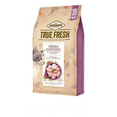 Корм сухой Carnilove True Fresh Cat для взрослых кошек с курицей 4,8 кг Корм сухой Carnilove True Fresh Cat для взрослых кошек с курицей 4,8 кг