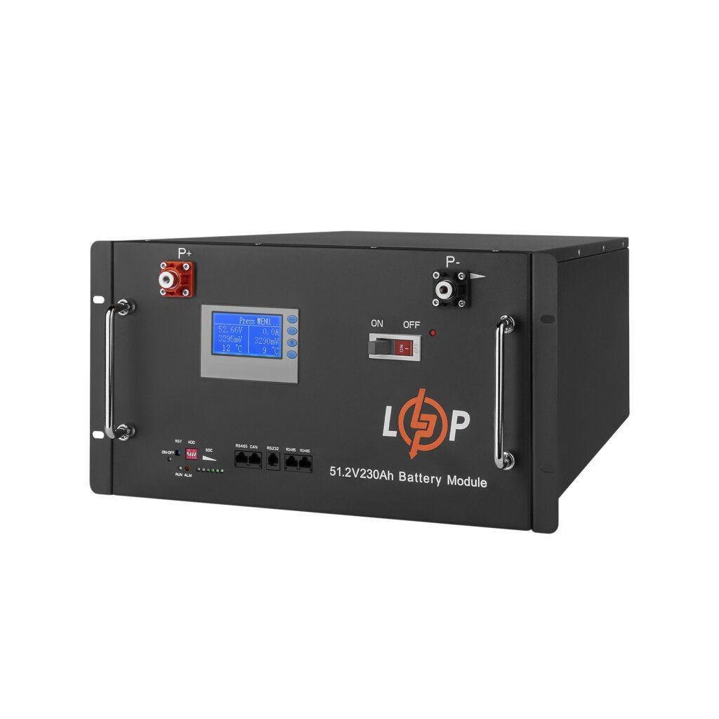 Аккумулятор LogicPower LiFePO4 металл Smart BMS 200/100А с LCD RM 51,2V 230 Ah 11776 Wh (29879718)