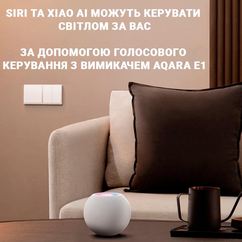 Выключатель Aqara Zigbee E1 - фото 3