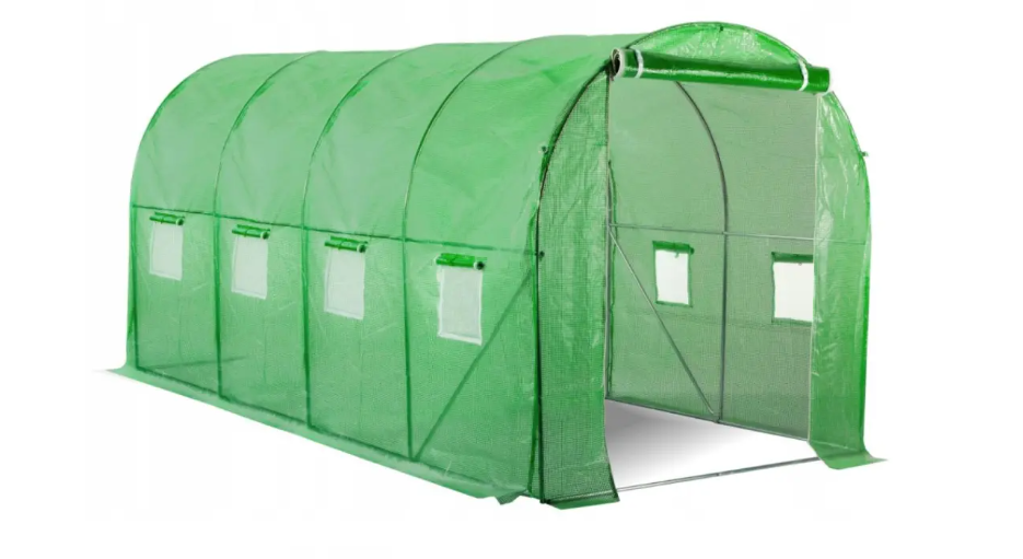 Брезент-пленка Bonro 10 м² для теплицы парника окна с москитными сетками 400x250x200 см Зеленый (132-76-42400478) - фото 1 Брезент-пленка Bonro 10 м² для теплицы парника окна с москитными сетками 400x250x200 см Зеленый (132-76-42400478) - фото 1