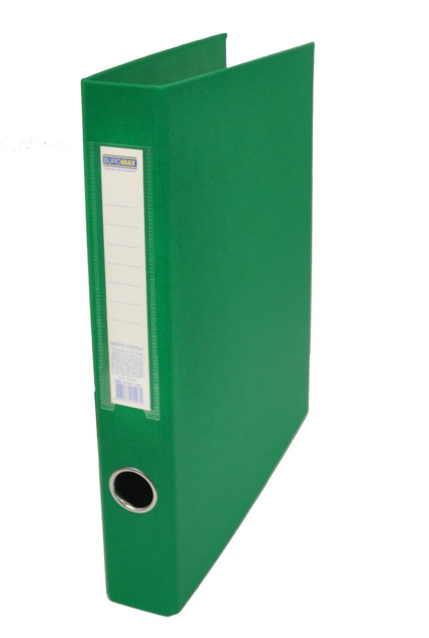Папка-регистратор двухсторонняя 2-D образные кольца Buromax BM.3101-04 А4 40 мм Зеленый (4823078955074)