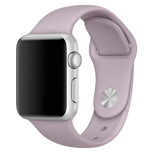 Ремешок силиконовый Sport Band для Apple Watch 42/44/45/49 мм Lavender (212-00688)